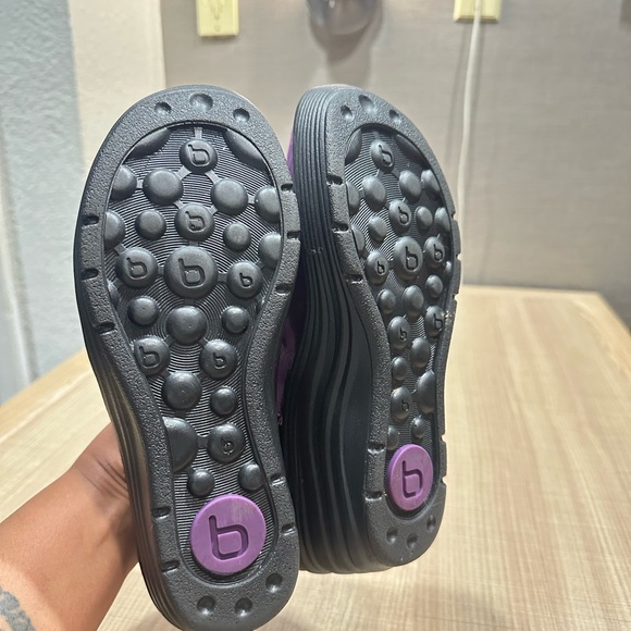 NWOB Bionics Purple Leather Wedge Shoe size 8 - Picture 8 of 8